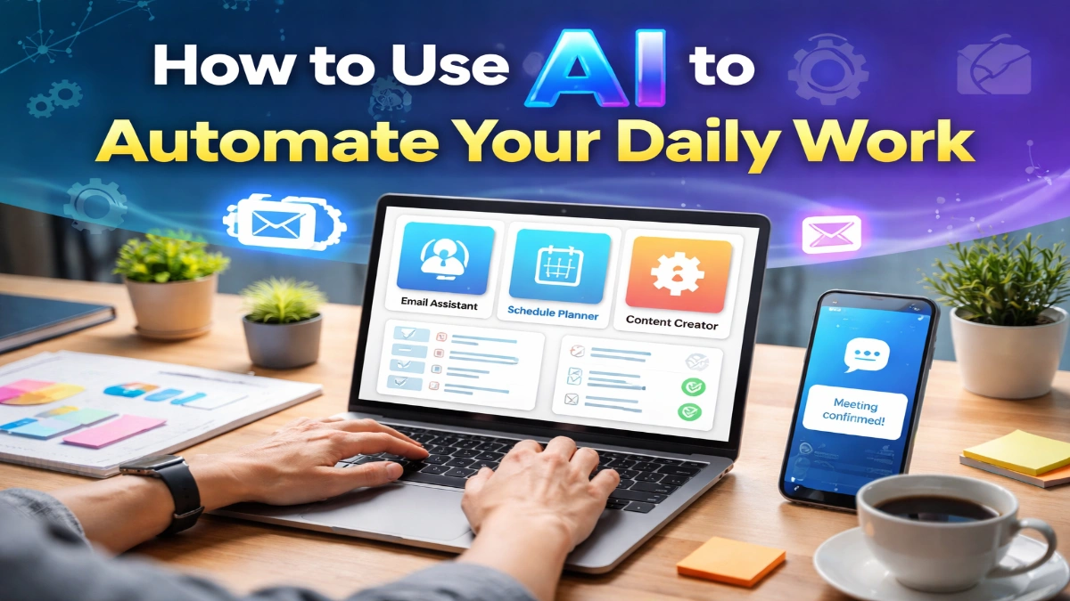 How to Use AI to Automate Your Daily Work (Easy Guide 2026)