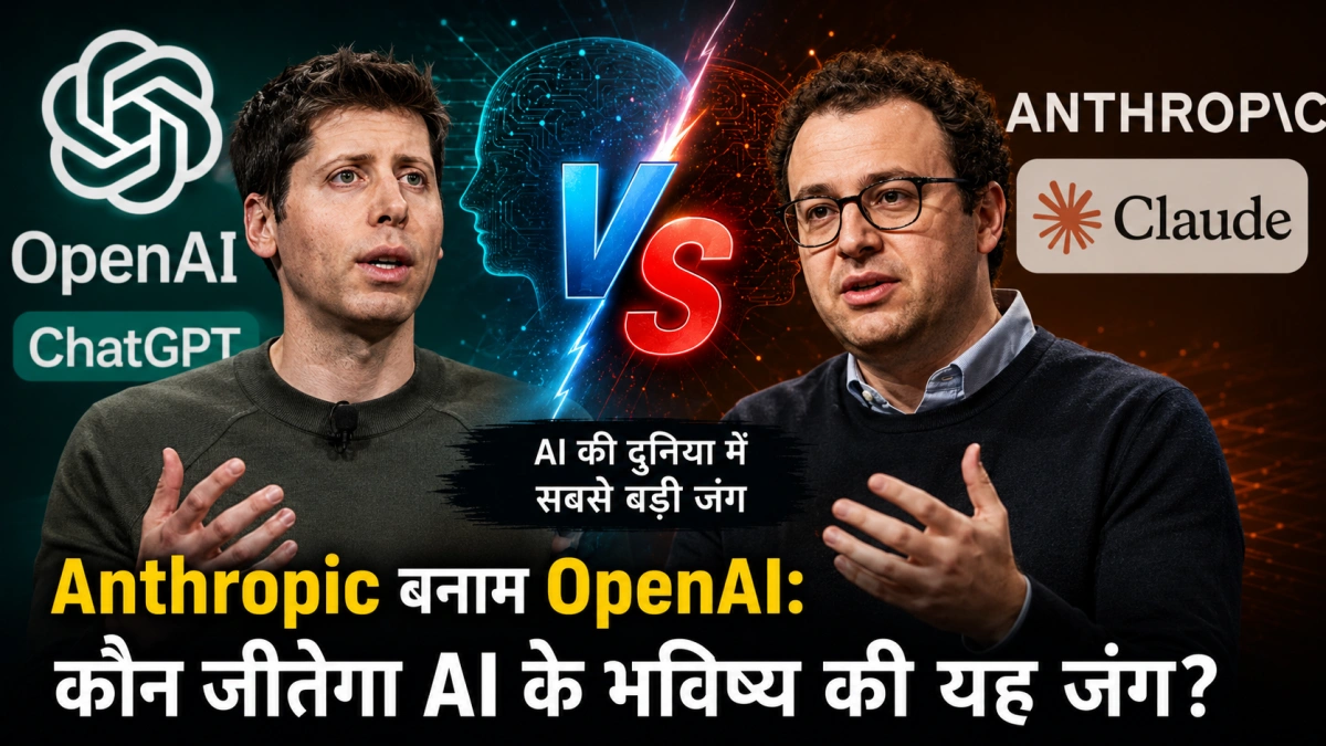 Anthropic Claude vs OpenAI ChatGPT AI competition 2025 Hindi blog