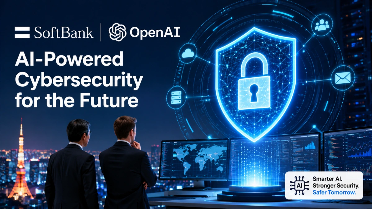 AI-powered cybersecurity dashboard showing threat detection and network security monitoring for businesses.