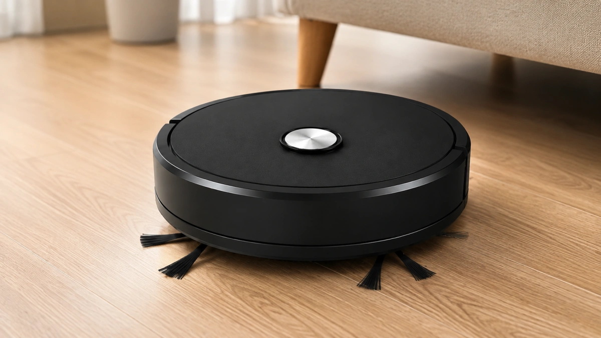 ₹1,009 Vacuum Cleaner Sweeping Robot with 3-in-1 sweeping vacuuming and mopping design