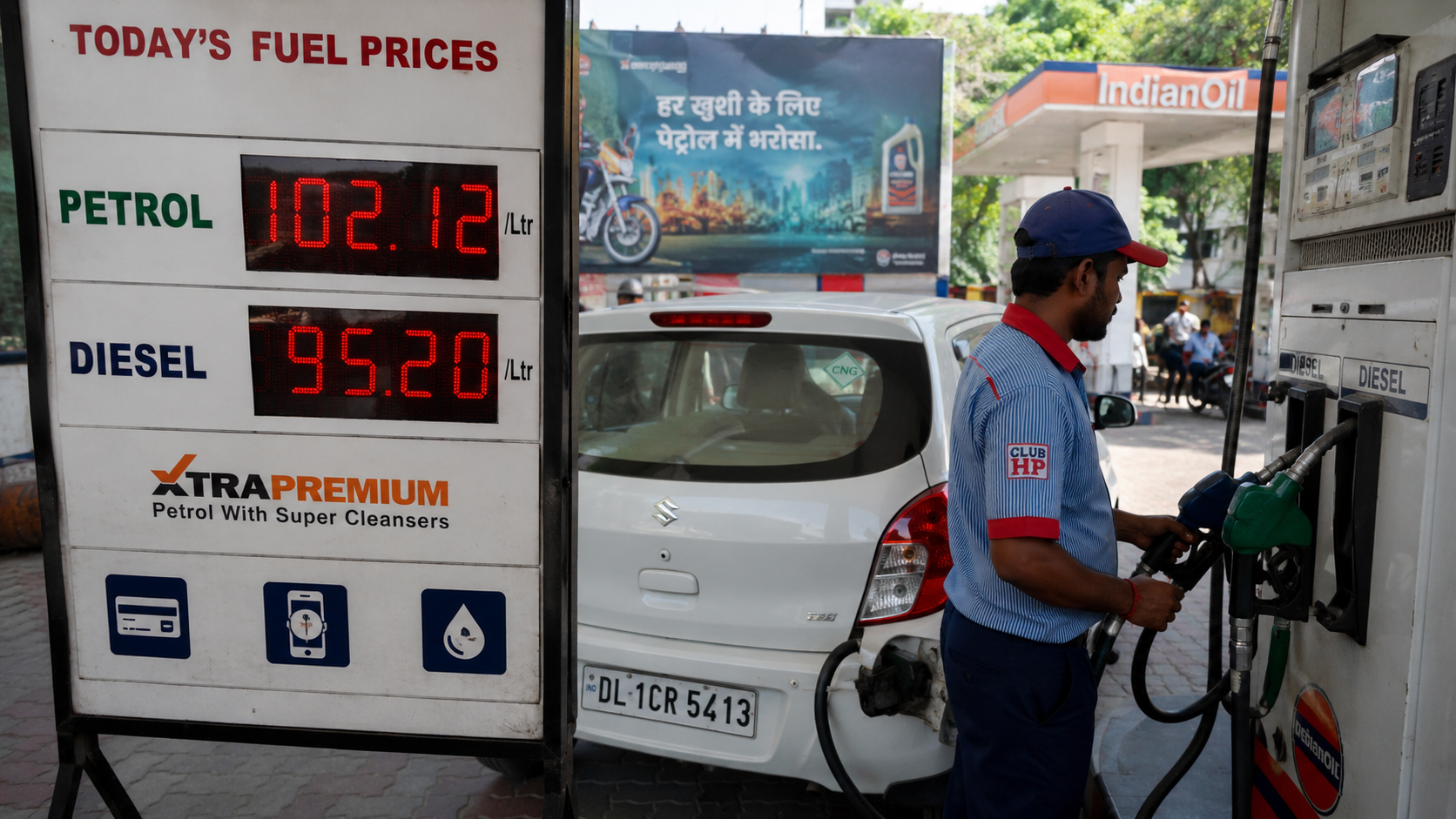 Petrol and diesel prices increased in India after crude oil surge due to US Iran conflict
